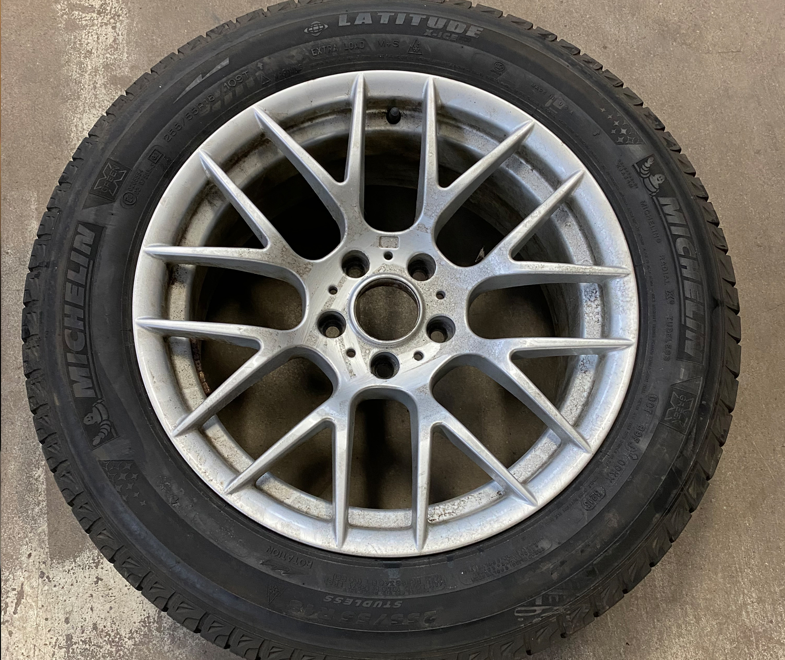 BMW Wheels & 255/55R18 Michelin Winters: